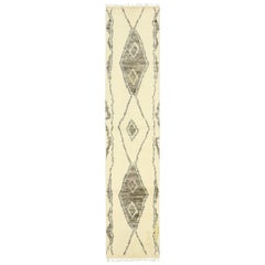 New Contemporary Moroccan Runner with Organic Modern Style