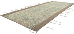 New Contemporary Moroccan Style Runner with Short Pile