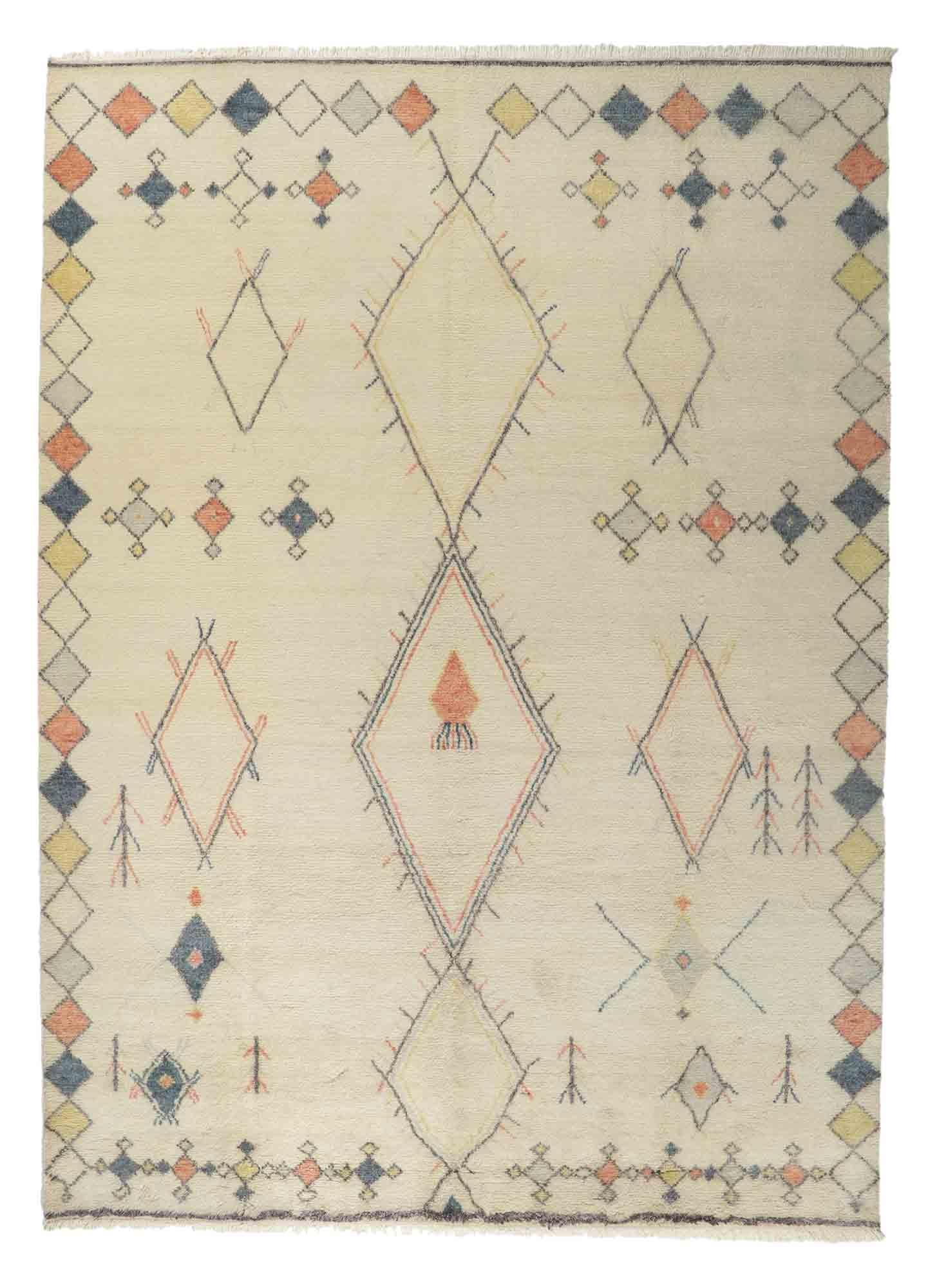 New Contemporary Moroccan Style Area Rug For Sale 2