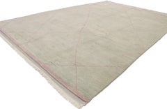 Nuovo Tappeto per la zona in stile marocchino contemporaneo con vibrazioni moderne in stile Boho Chic