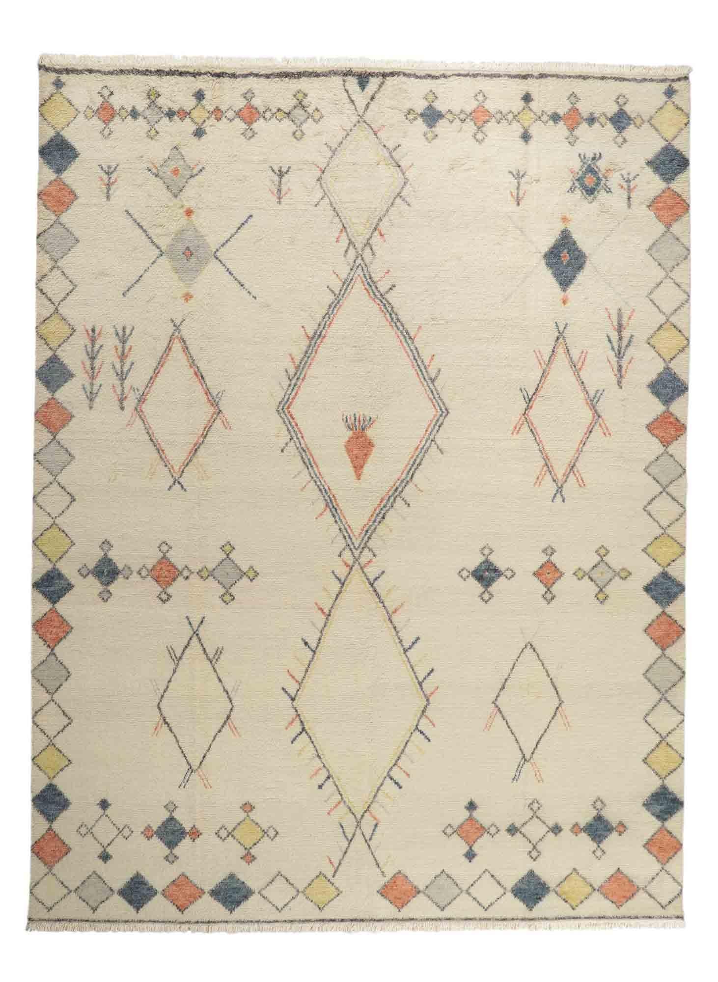 New Contemporary Moroccan Style Area Rug with Modern Northwestern Lodge Style For Sale 5