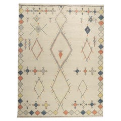 New Contemporary Moroccan Style Area Rug with Modern Northwestern Lodge Style