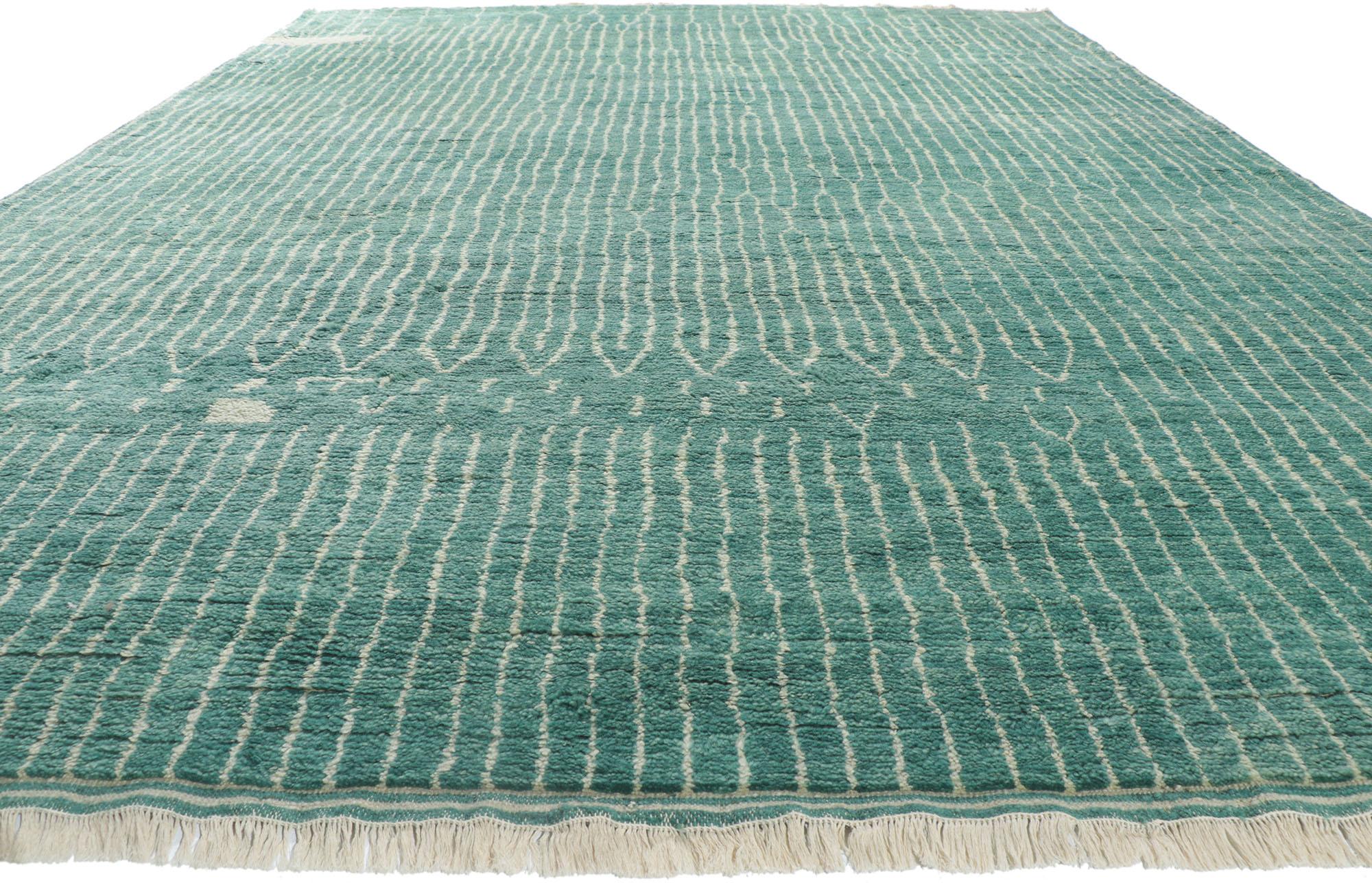 Bohemian New Contemporary Moroccan Style Rug For Sale