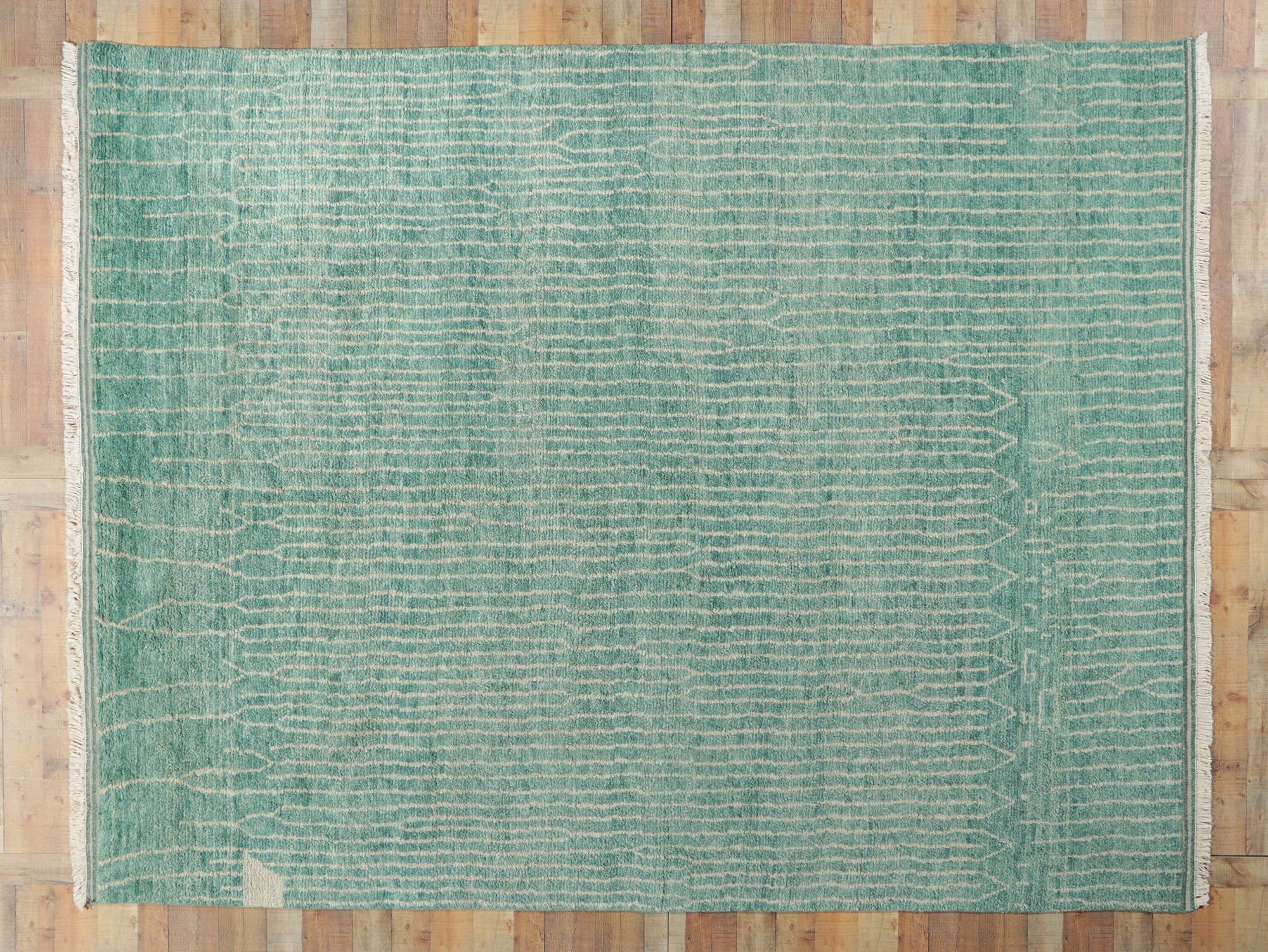 New Contemporary Moroccan Style Rug For Sale 1