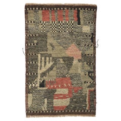 New Color Block Moroccan Style Rug Inspired by Gunta Stolzl