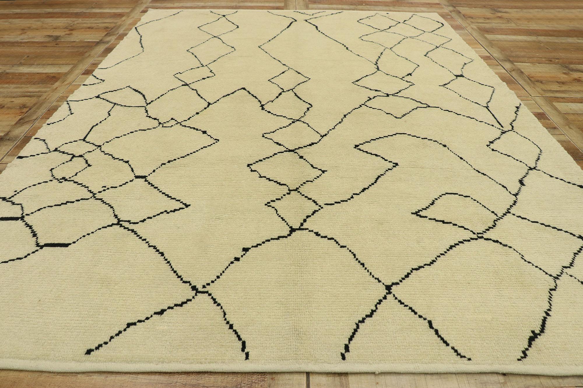 New Contemporary Moroccan Area Rug  1