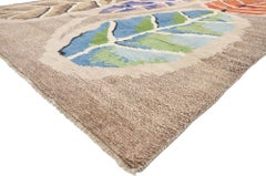 New Contemporary Moroccan Rug with Biophilic Scandinavian Modern Design
