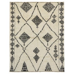 New Contemporary Moroccan Style Rug with Boho Chic Hygge Vibes