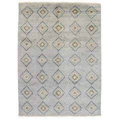 New Contemporary Moroccan Style Rug with Modern Arts & Crafts Style