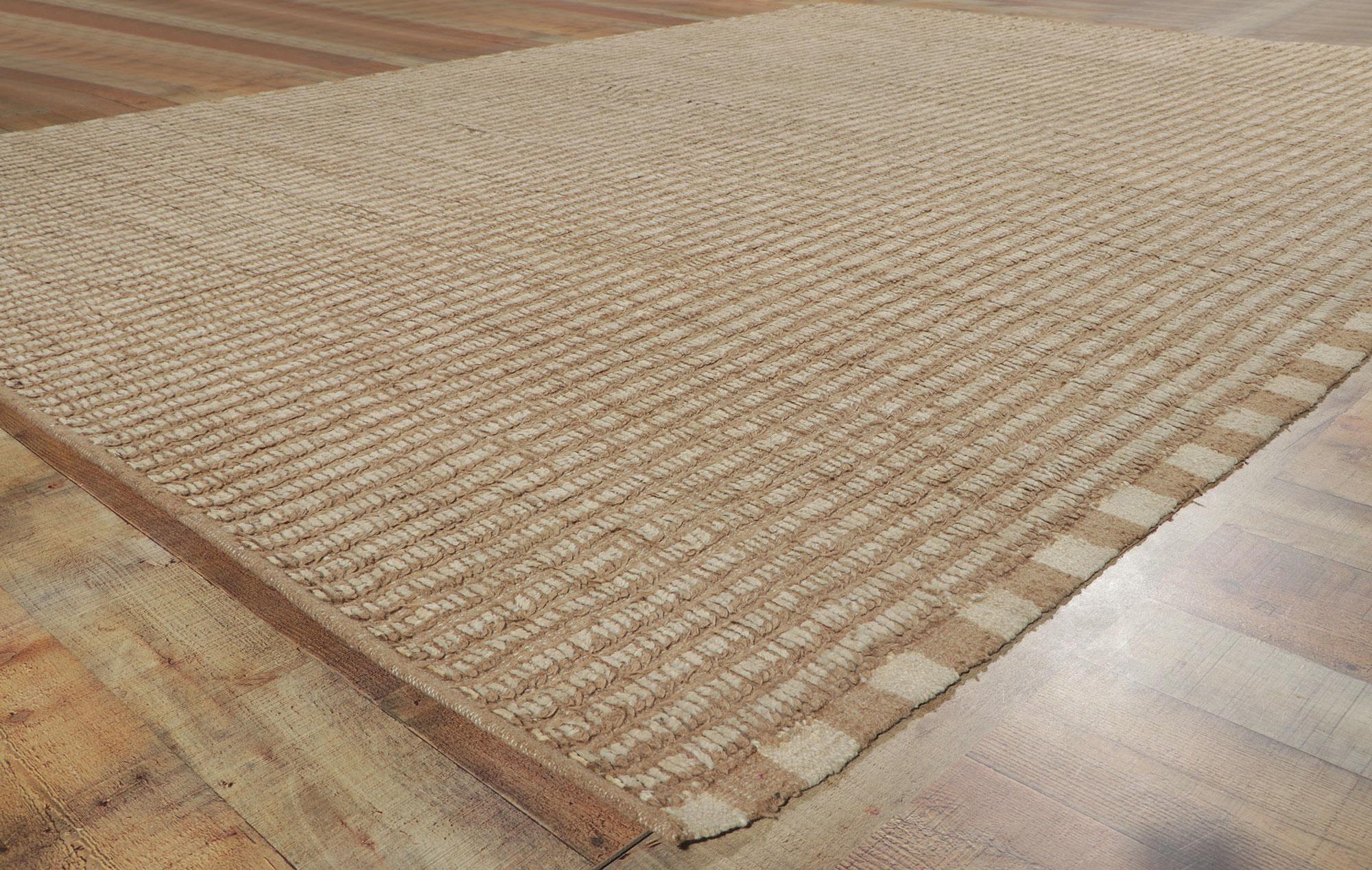 Nueva Alfombra Contemporánea de Pelo Corto Estilo Marroquí Lana en venta