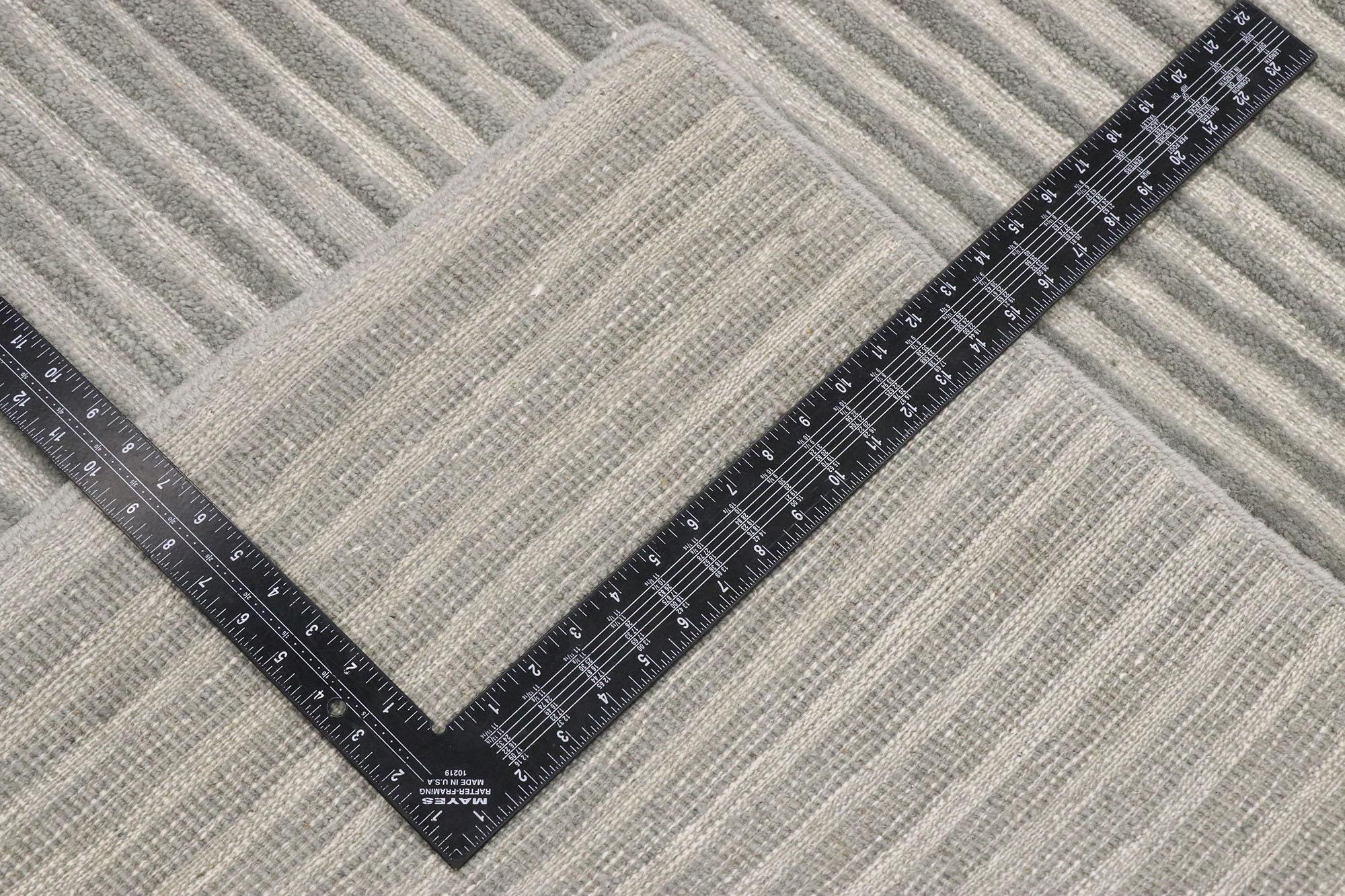 Nouveau tapis Souf contemporain de style marocain avec un design en relief et un style moderne Neuf - En vente à Dallas, TX