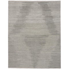 New Contemporary Moroccan Style Souf Rug with Raised Design and Modern Style