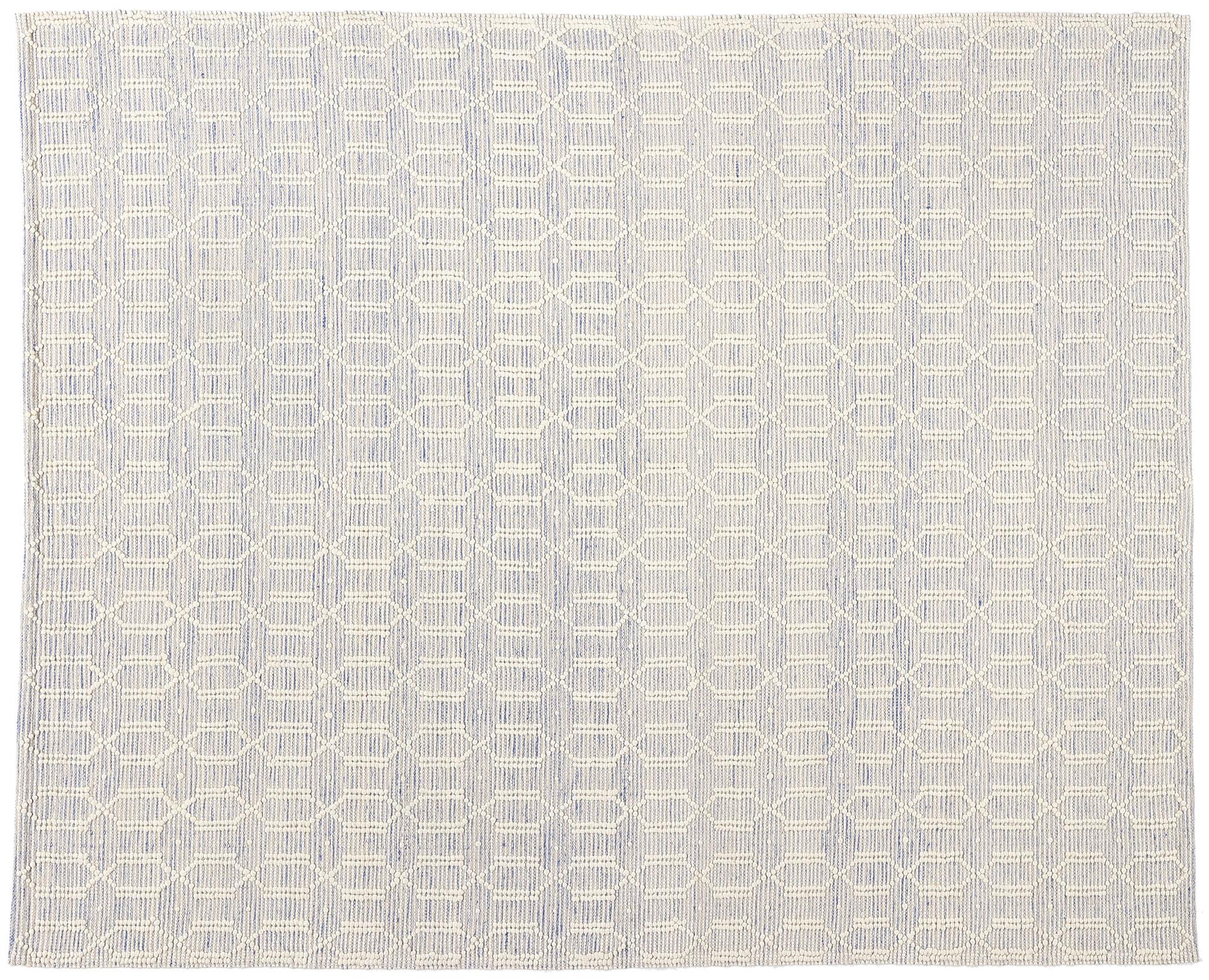 New Contemporary Moroccan Textured High-Low Rug For Sale 3
