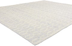 New Contemporary Moroccan Textured High-Low Rug