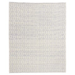 New Contemporary Moroccan Textured High-Low Rug
