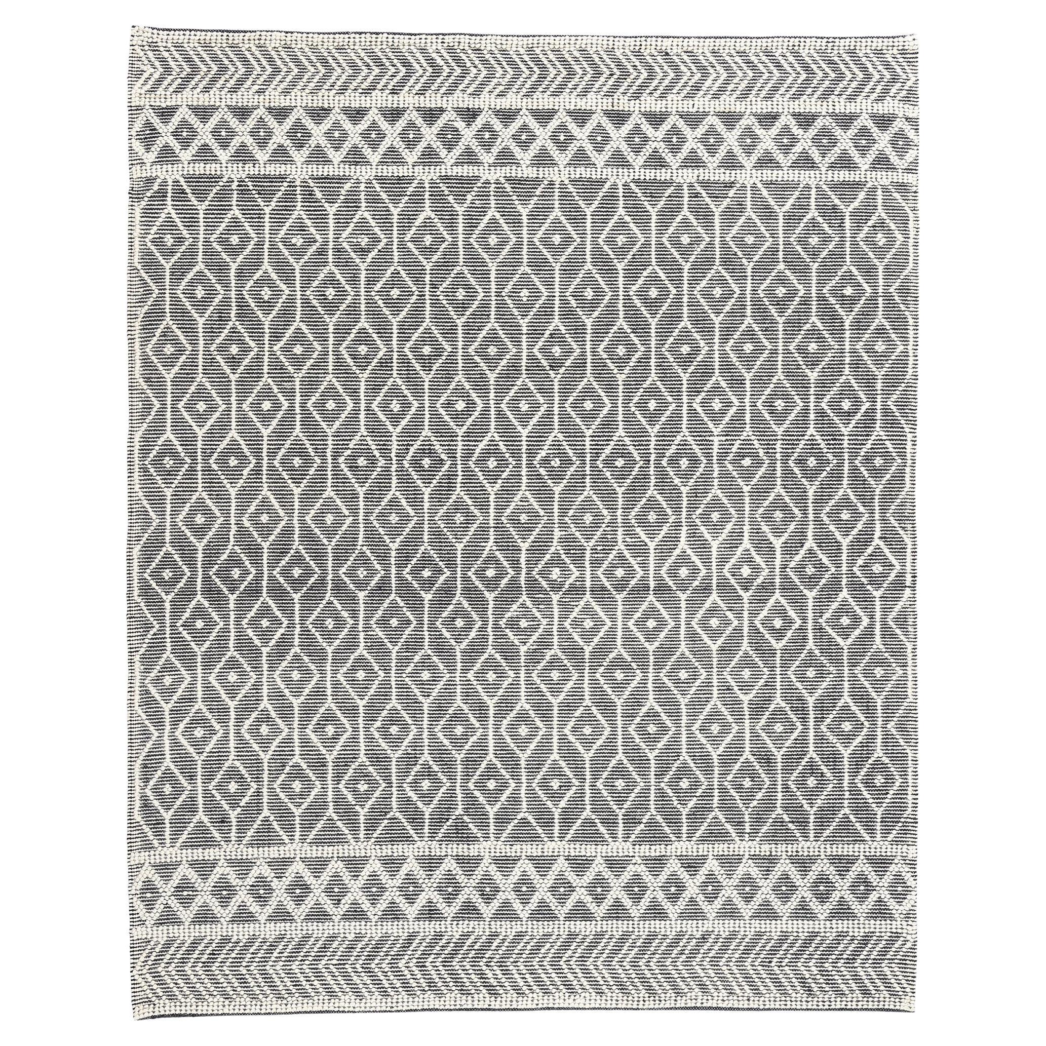 New Contemporary Moroccan Textured High-Low Rug