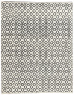 New Contemporary Moroccan Textured High-Low Rug