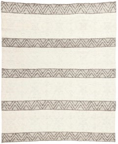 New Contemporary Moroccan Textured High-Low Rug