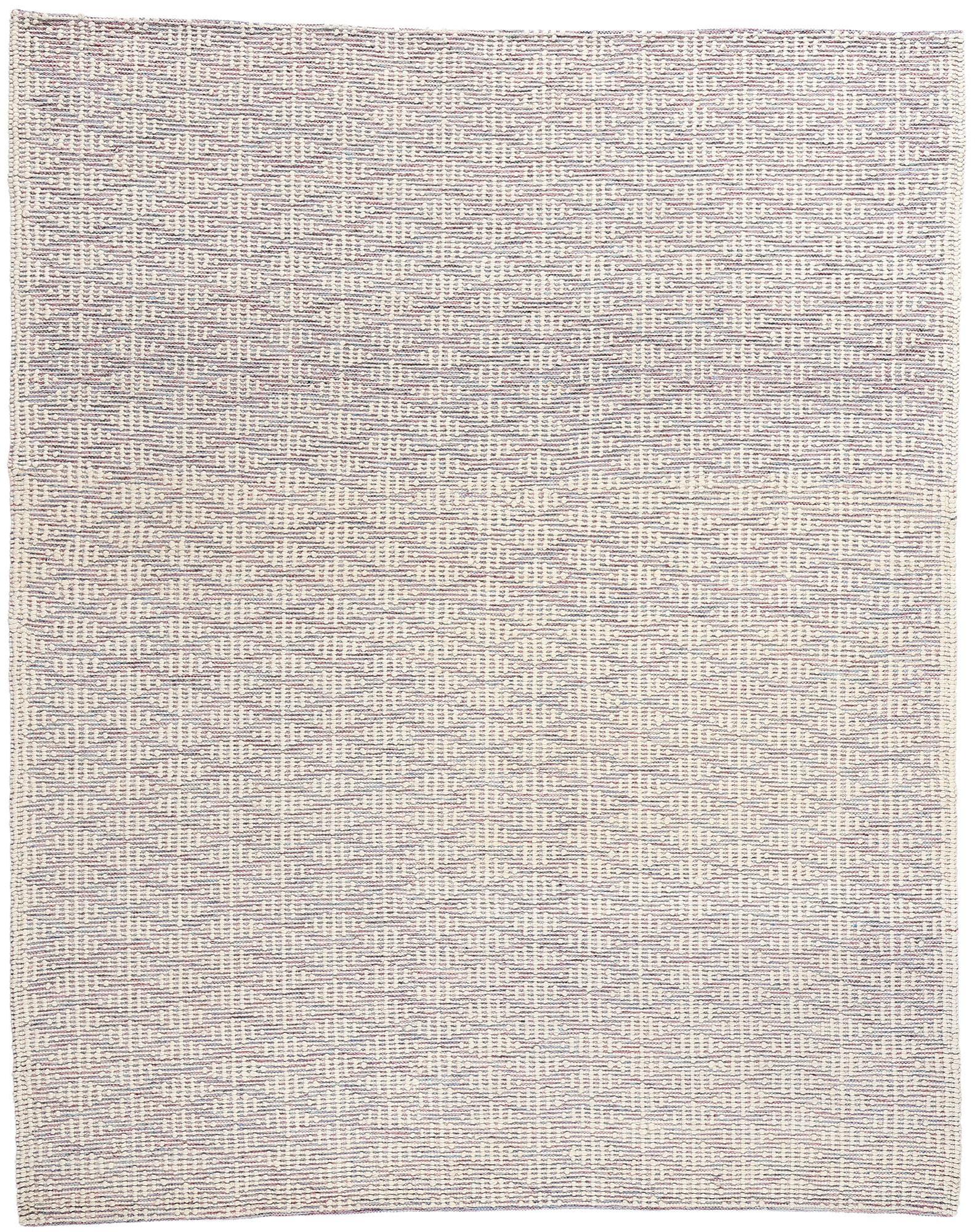 Nueva alfombra marroquí contemporánea enrejada texturizada alta-baja