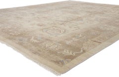 Nueva Alfombra Contemporánea Oushak, 12'02 x 14'09