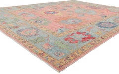 New Contemporary Oushak Rug