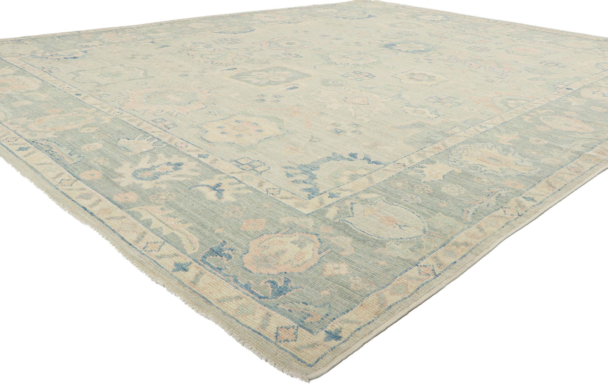 80900 new Contemporary Oushak rug, 08'00 x 10'02.