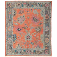 New Contemporary Oushak Rug