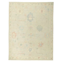 New Contemporary Oushak Rug
