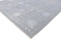 New Contemporary Oushak Rug with Hollywood Regency Style
