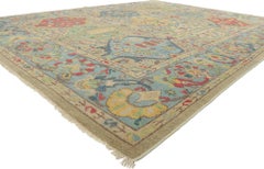 New Contemporary Oushak Rug with Modern Style
