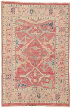 New Contemporary Oushak Rug with Modern Style
