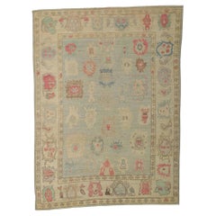 New Contemporary Oushak Rug with Modern Style