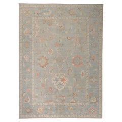 New Contemporary Oushak Rug with Modern Style