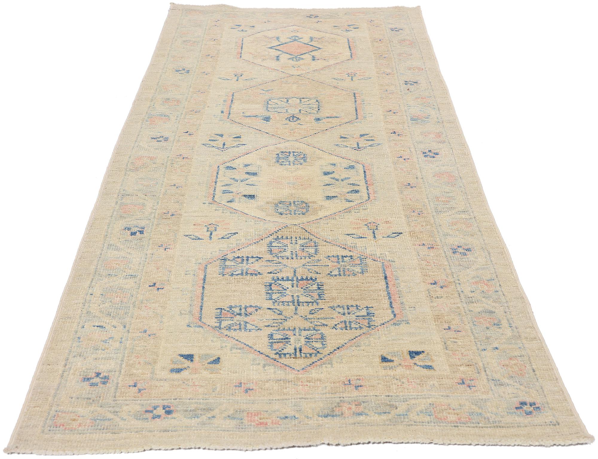 Nueva alfombra contemporánea de Oushak con estilo tradicional Bohemio en venta