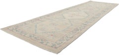 New Modern Oushak Rug with Contemporary Style and Neutral Colors