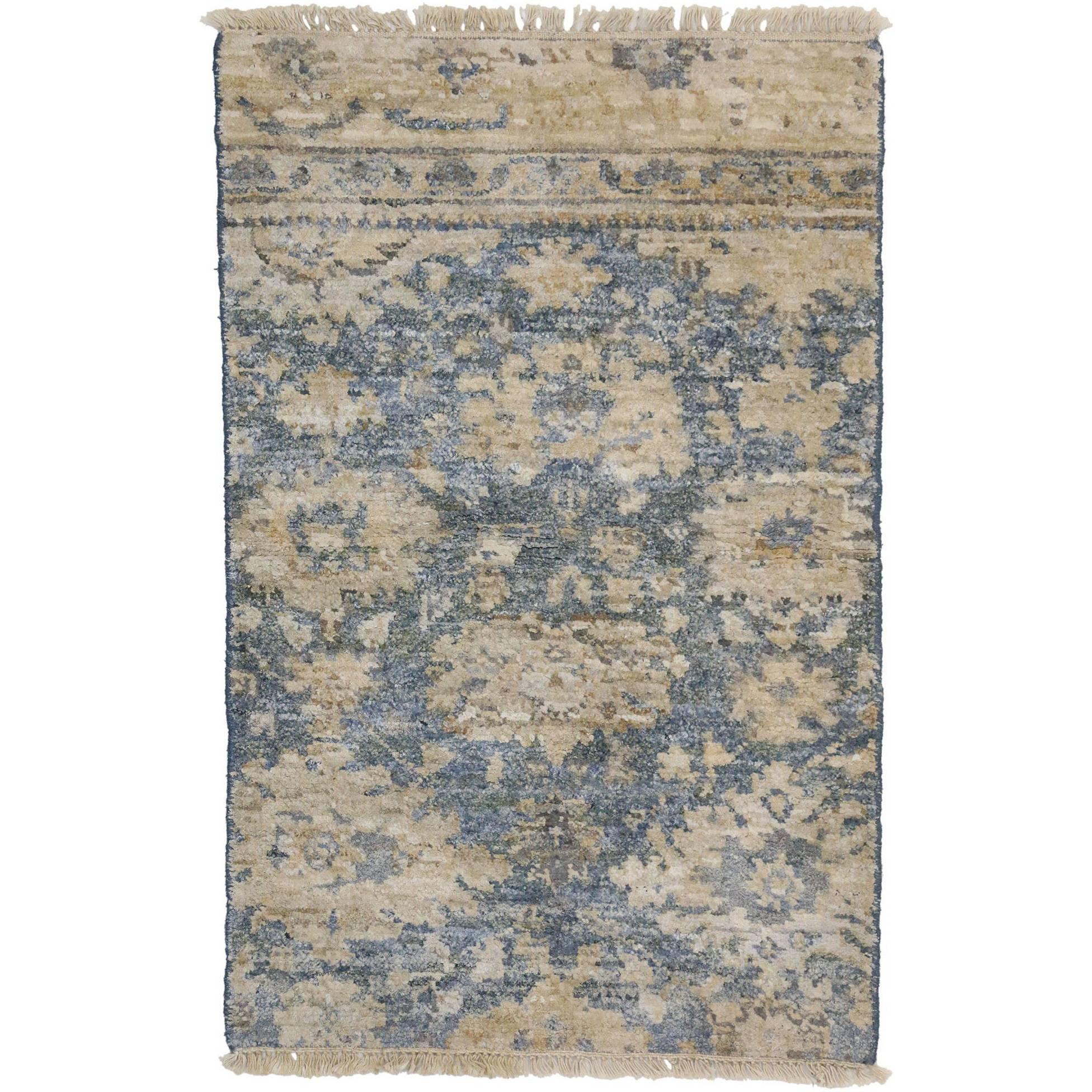 New Contemporary Oushak Style Accent Rug with Modern Style For Sale