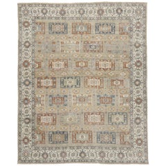 Nouveau tapis contemporain de style Oushak avec style Arts & Crafts