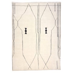 New Contemporary Oversized Moroccan Style Rug