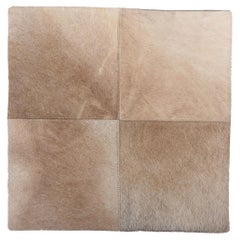 New Contemporary Patchwork Cowhide Pillow Cover with Modern Style