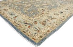 New Contemporary Persian Sultanabad Rug with Modern Coastal Style