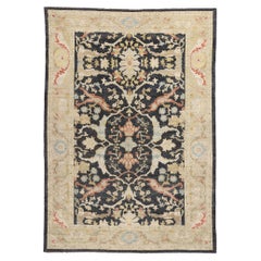 New Modern Turkish Sultanabad Carpet with Traditional Style