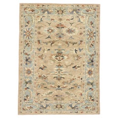 Nuovo tappeto persiano contemporaneo Sultanabad Rugs con stile moderno