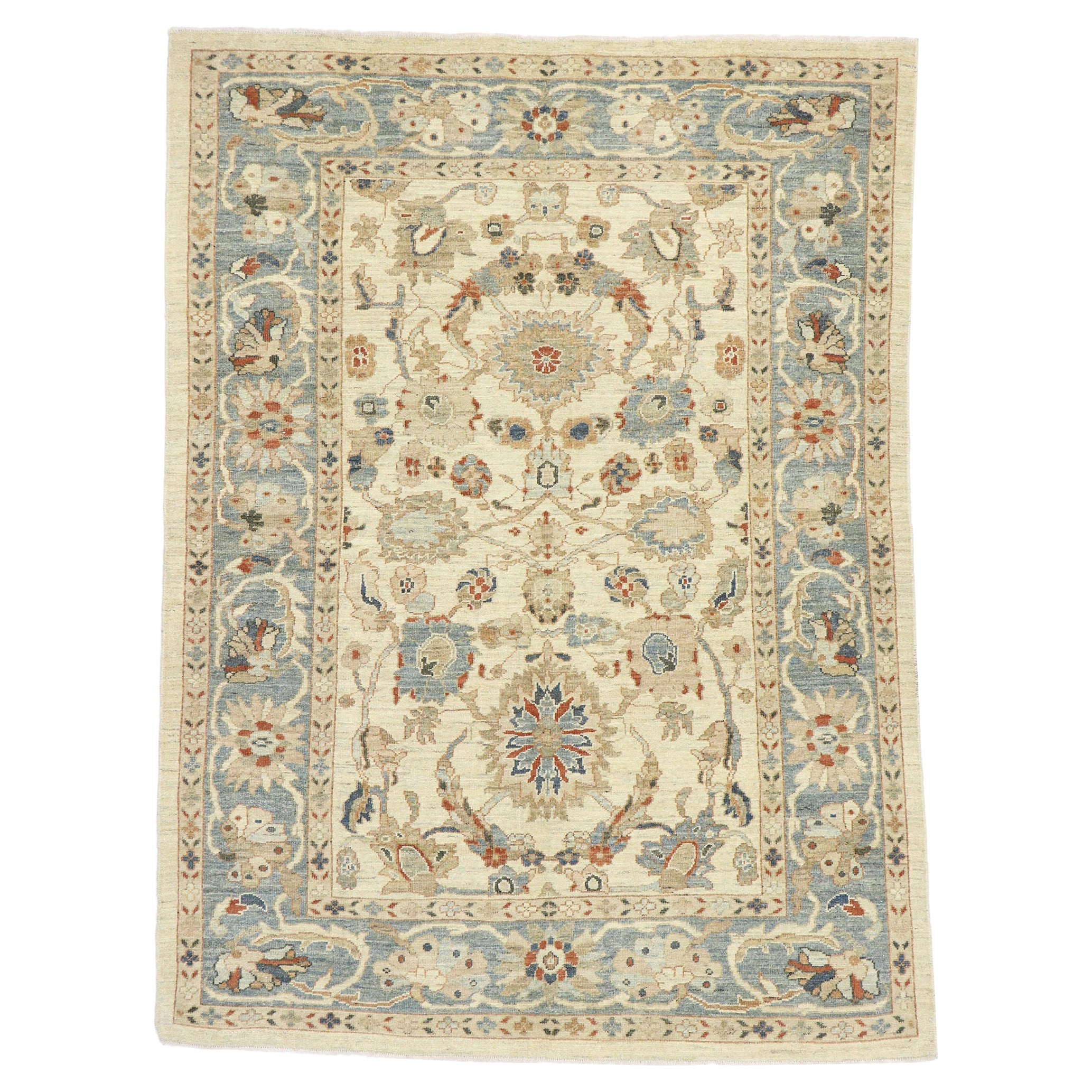 Nuovo tappeto persiano contemporaneo Sultanabad Rugs con stile moderno