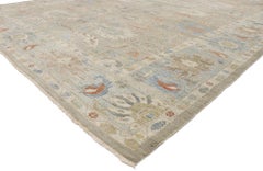 New Contemporary Persian Sultanabad Rug with Modern Transitional Style