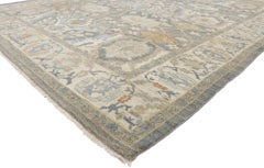 New Contemporary Persian Sultanabad Rug with Modern Transitional Style