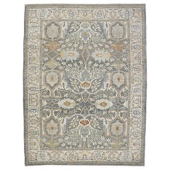 New Contemporary Persian Sultanabad Rug with Modern Transitional Style