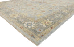 New Contemporary Persian Sultanabad Rug with Transitional Modern Style