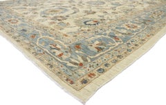 New Contemporary Persian Sultanabad Rug with Transitional Modern Style