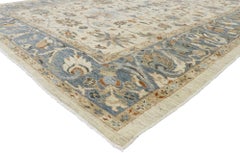 New Contemporary Persian Sultanabad Rug with Transitional Modern Style