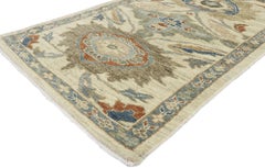 New Contemporary Persian Sultanabad Runner with Modern Transitional Style
